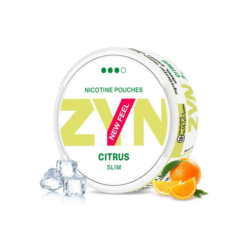 ZYN Citrus 9mg Nicotine Pouches