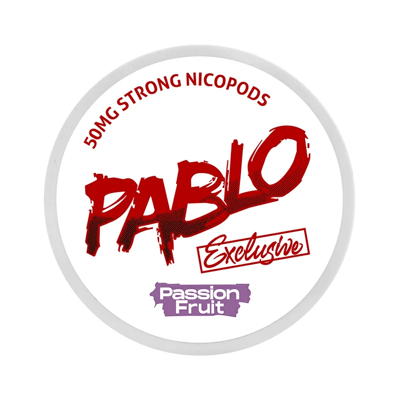 PABLO Passion Fruit 50mg Nicotine Pouches
