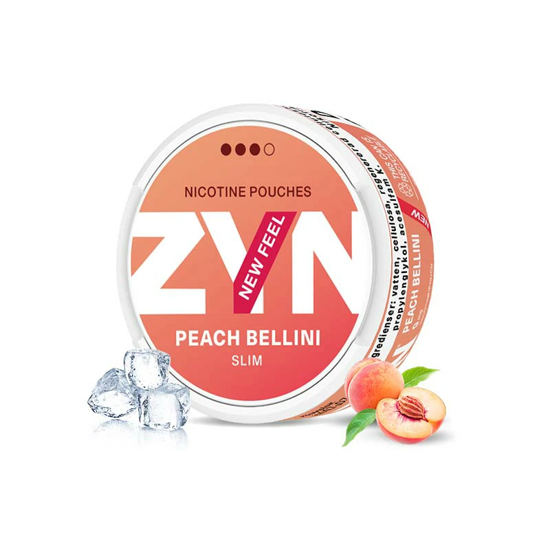 ZYN Peach Bellini 9mg Nicotine Pouches