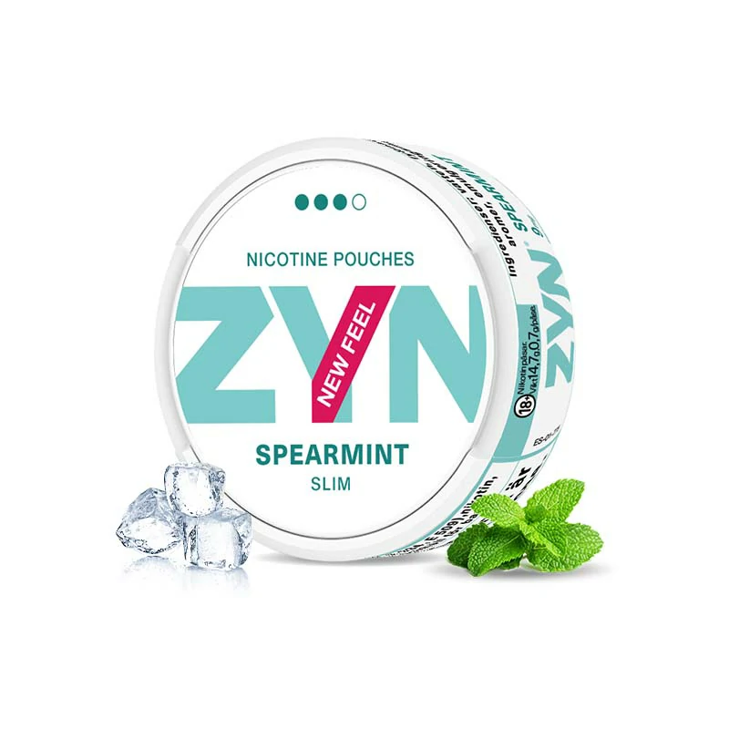 ZYN Spearmint 9mg Nicotine Pouches