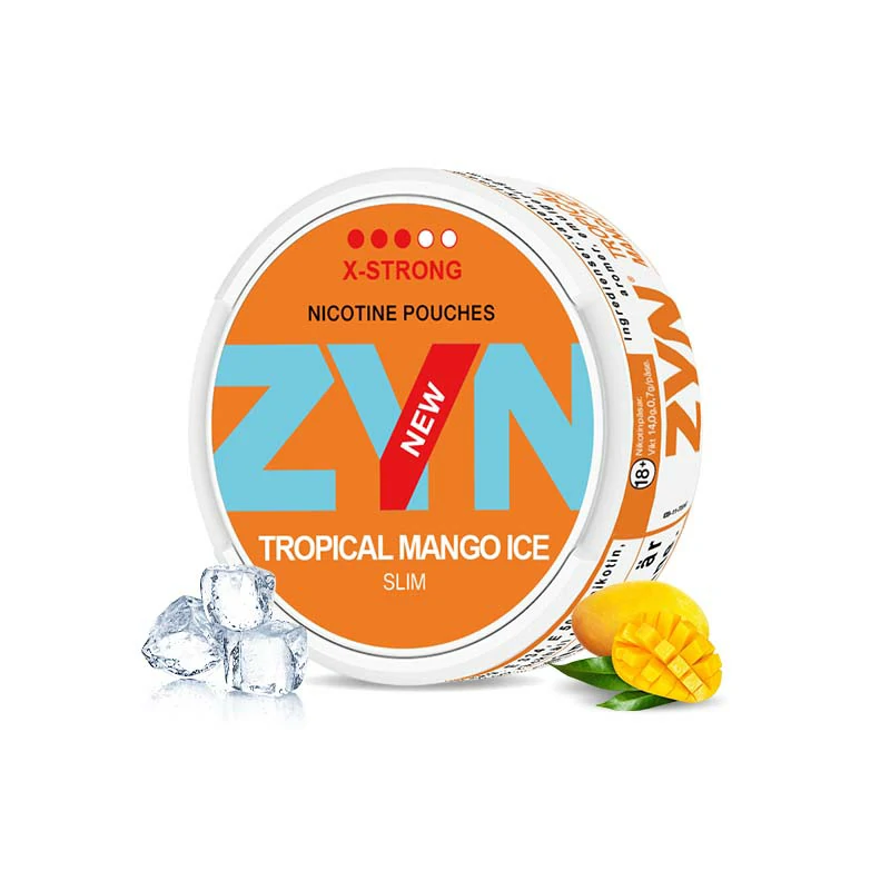 ZYN Tropical Mango Ice 12mg Nicotine Pouches